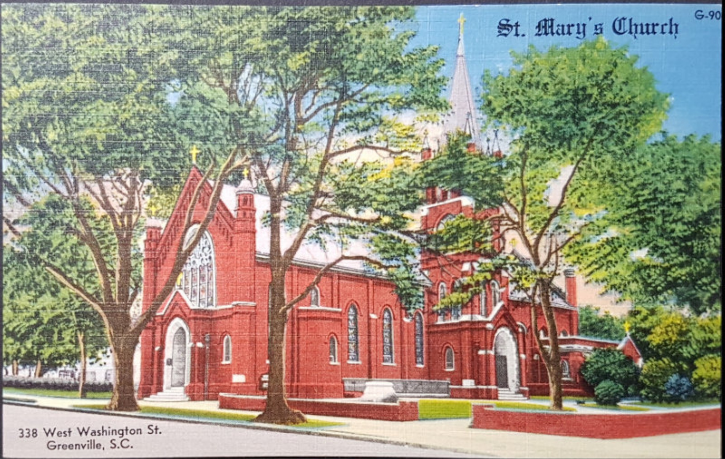 (image for) postcard USA - SC - South Carolina #0002